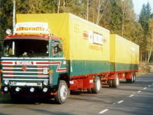Scania 141, mitten 80-talet